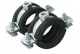 Метална скоба с EPDM гума ф107-112мм, М8